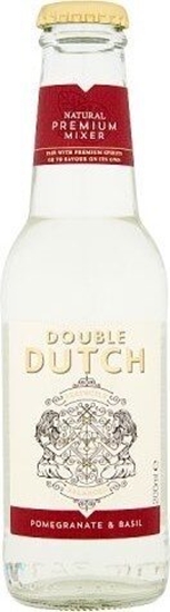 Picture of DOUBLE DUTCH POMEGRANATE & BASIL TONIC 200ML